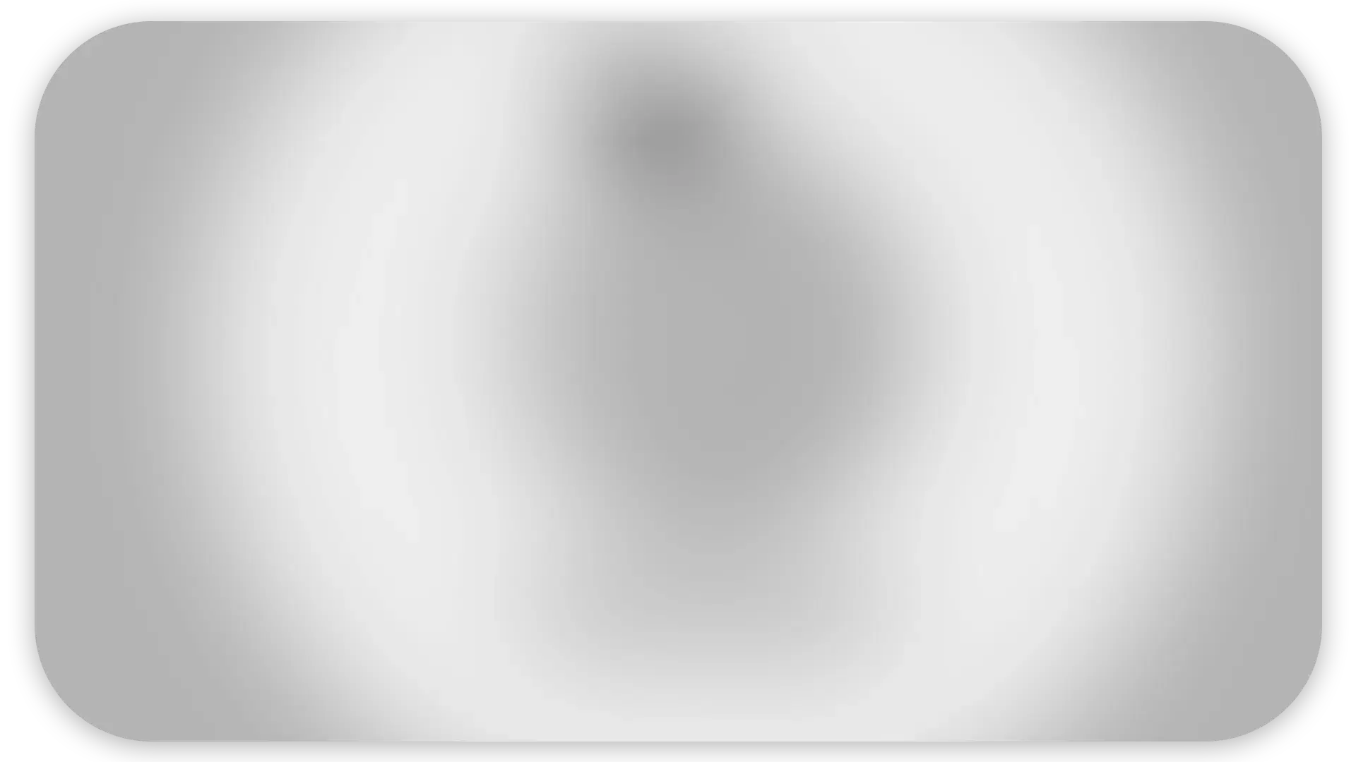 A grayscale image shows an unidentified person standing centered against a gradient background.